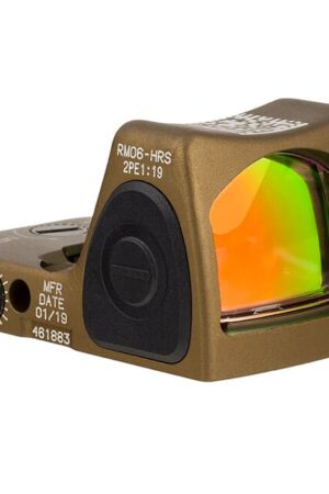 Trijicon RMR 3.25 Adj MOA Red RMR Type 2; HRS Hard Anodized Coyote Brown RM06-C-700780